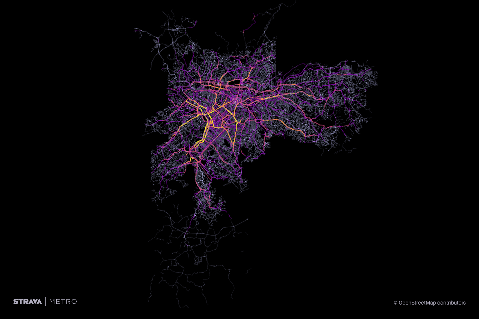 Strava Metro ajuda a identificar tráfego de bicicletas na cidade de São Paulo