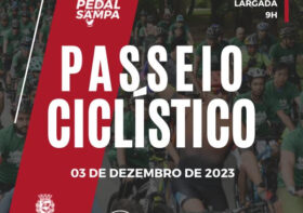 Pedal Sampa terá passeio ciclístico no dia 3/12, no Parque do Trote