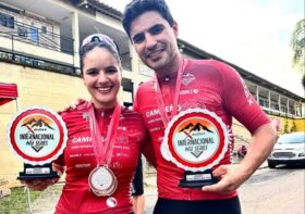 Irmãos Luiz e Luiza Cocuzzi são os campeões da Internacional MTB Series 2025