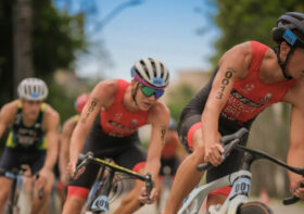Luigi Vanzella compete em duas provas da Americas Triathlon Cup, no Chile