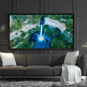 Cachoeira Parque El Radal Siete Tazas - Quadro Fotografia decoração