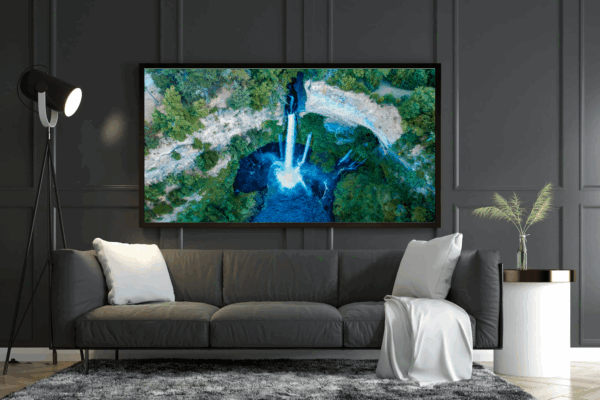 Cachoeira Parque El Radal Siete Tazas - Quadro Fotografia decoração