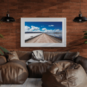 Estrada dupla na Bolívia - Quadro Fotografia decoração