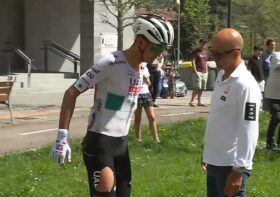 Isaac Del Toro se acidenta e abandona a Itzulia Basque Country