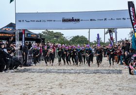Nubank Ultravioleta IRONMAN 70.3 Florianópolis de casa nova e com elite feminina de alto nível