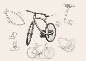 NOVBYX desenvolve bicicleta elétrica com quadro de perfis contínuos de alumínio unidos mecanicamente