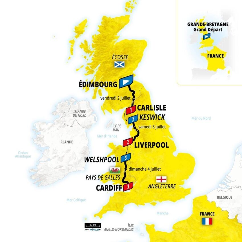 O Tour de France 2027 terá 71 km de contrarrelógio e montanhas decisivas. Veja o percurso e entenda por que Paul Seixas pode ser beneficiado.